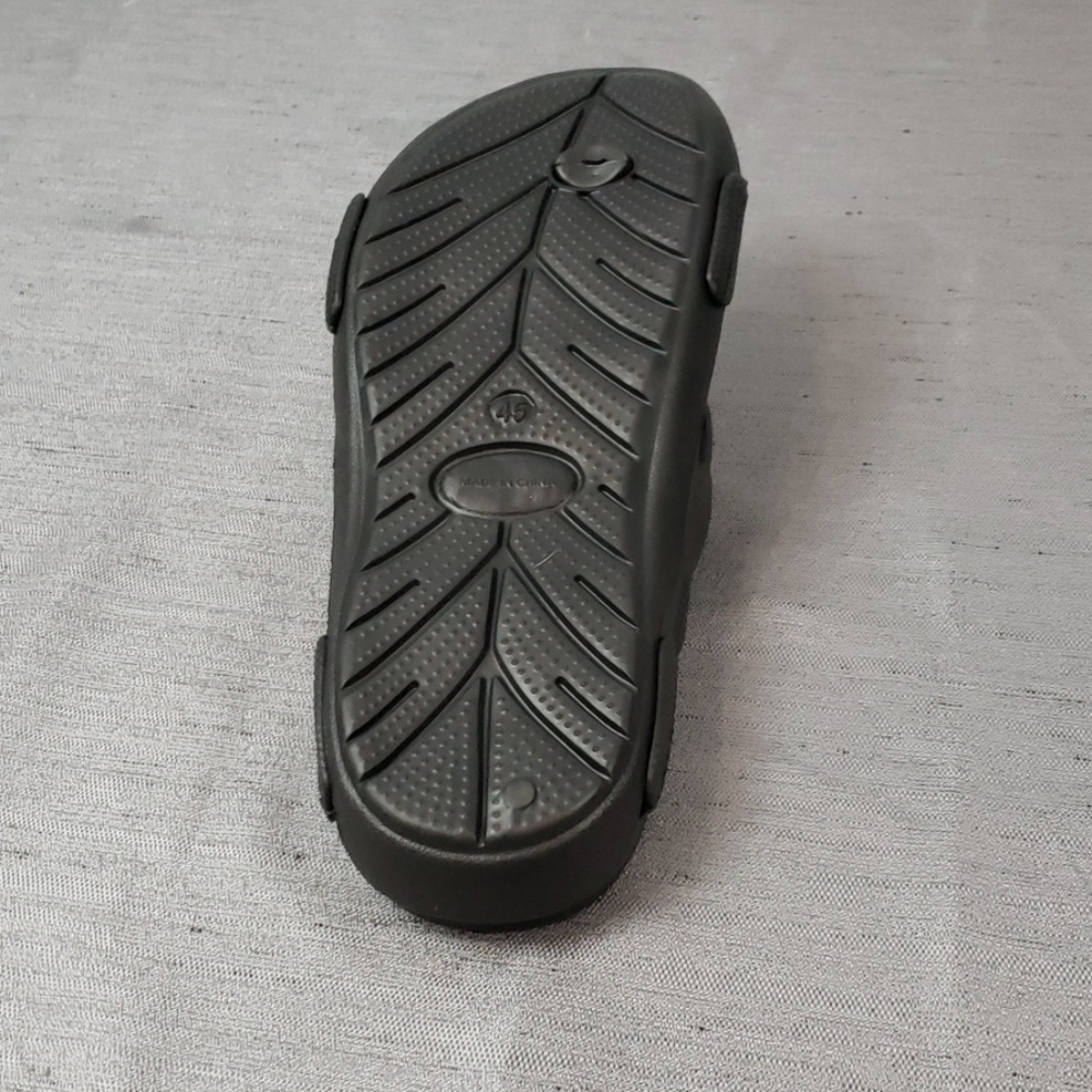 US Polo Assn. Mens Black Flip Flops Nwot - Picture 6 of 6